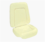 Image of 1969 Firebird Bucket Seat Foam With Inner Wire, Standard Interior, Each