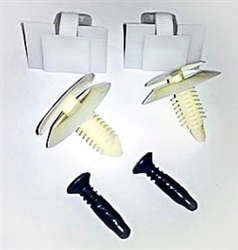 Image of 1982 - 1992 Firebird Interior Pillar Post Trim Clip and Hardware Set for T-top or Convertible Models