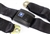 Image of 1967 - 1969 Firebird Rear Standard Seat Belt with Blue and Silver Starburst Push Button, Each