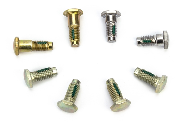 Image of 1967 - 1969 Firebird Seat Belt Anchor Bolt Set for Cars with Shoulder Belts, 8 Pieces