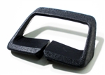 Image of 1974 - 1976 Firebird Seat Belt Side Shoulder Guide, Black