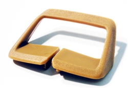Image of 1974 - 1976 Firebird Seat Belt Side Shoulder Guide, TAN, Each