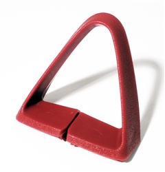 Image of 1977 - 1981 Seat Belt Shoulder Guide, Red