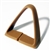 Image of 1977 - 1981 Seat Belt Shoulder Guide, Tan