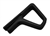 Image of 1985 - 1989 Seat Belt Shoulder Strap Guide - Black LH