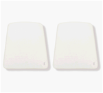 Image of 1967 - 1970 Firebird BRIGHT WHITE Front Bucket Seat Back Panels, Pair