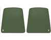 Image of 1967 - 1970 Firebird Front Bucket Seat Back Panels in DARK GREEN, Pair