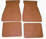 Image of 1973 - 1981 Firebird or Trans Am Floor Mats Set, Original GM Style, Camel Tan