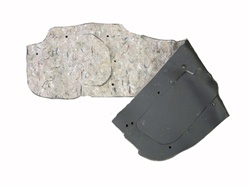 Image of 1970 - 1981 Firebird Firewall Insulation Pad without Air Conditioning, Fasteners Included