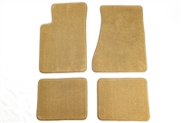 Image of 1982 - 1992 Firebird Floor Mats Set, Front and Rear, Molded OE Style Carpeted with Grippers