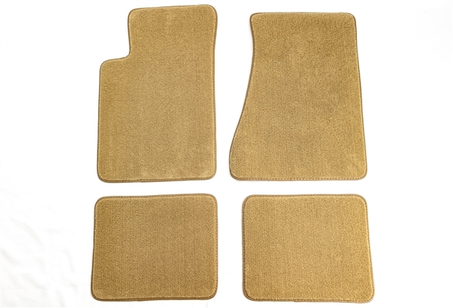 Image of 1982 - 1992 Firebird Floor Mats Set, Front and Rear, Molded OE Style Carpeted with Grippers