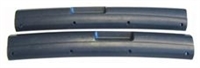 Image of 1978 - 1981 Firebird and Trans Am T-Top Outer Side Plastic Trim Covers, BLUE Pair