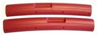 Image of 1978 - 1981 Firebird and Trans Am T-Top Outer Side Plastic Trim Covers, RED Pair