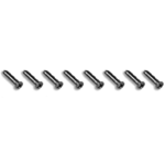 Image of 1967 - 1981 Firebird Door Jamb Sill Plate Screws Set, Chrome 8 Pieces