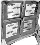 1982 - 1992 Firebird Headliner Heat and Sound Deadening Insulation (Dynamat Xtreme)