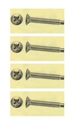 Image of 1978 - 1981 Fisher T-Top Pin Release Latch Hardware Screw Set, 4 Pcs