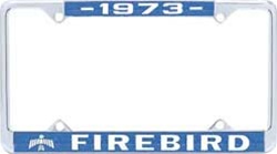 Image of Image 1973 Firebird License Plate Frame