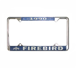 Image of Image 1990 Firebird License Plate Frame
