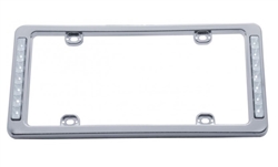 Image of Rear License Plate Frame with Back Up LED Lights