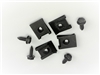 Image of 1967 Firebird Parking Light Housing Mounting Hardware Bolts and Clips Set