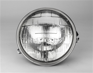 Image of 1967 - 1969 Firebird Headlight Mounting Bucket, Ring, and Bulb Kit, INNER