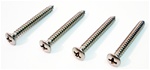 Image of 1970 - 1973 Firebird Park Light Lens / Bezel Screws Set (4)