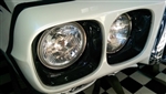 Image of 1969 Firebird Carbon Fiber Headlamp Bezels - Matched set of All 4