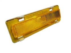 Image of 1982 - 1992 Marker Light Lens and Housing Assembly, Front Side, Amber, RH