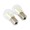 Image of 1156 Amber LED Tail Light Reverse Back-up Bulbs, Single Contact, Pair