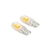 Firebird 3000K Classic White 194 LED Marker Light Bulb and Dash Light Bulb, Pair