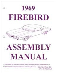 Image of 1969 Firebird and Trans Am Factory Assembly Instruction Manual Book