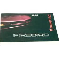 1996 Firebird Owners Manual