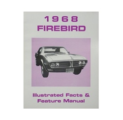 Image of 1968 Firebird  Illustrated Facts and Feature Manual