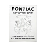 Image of Pontiac Heavy Duty Engine Parts and Specs Book