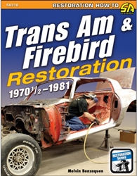 Image of Trans Am & Firebird Restoration: 1970-1/2 - 1981, By Melvin Benzaquen