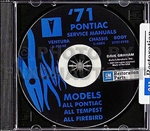 Image of 1971 Pontiac Firebird and Trans Am Chassis Service Shop and Fisher Body Manuals on CD