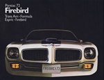 Image of 1972 Firebird  Color Salesroom Dealer Brochure