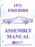 Image of 1971 Firebird and Trans Am Assembly Manual