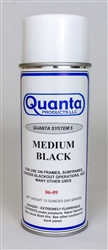 Firebird Quanta MEDIUM BLACK Spray Paint, 12 Ounce Can