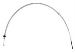 Image of 1967 - 1969 Firebird Front Emergency Parking Brake Cable, OE Steel