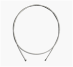 Image of 1968 - 1969 Firebird Center Emergency Parking Brake Cable, Intermediate, 79 Inch OE Steel