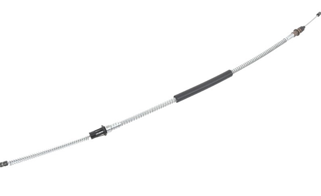 Image of 1968 - 1969 Firebird Rear Emergency Parking Brake Cable for Rear Drum Brakes, OE Steel