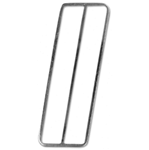 Image of 1967 - 1981 Firebird Fuel Gas Pedal Pad Stainless Steel Trim
