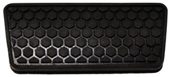 Image of 1982 - 1992 Firebird Brake Pedal Pad Cover for Automatic Transmission, Hexagon Pattern