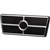 Image of 1967 - 1981 Pedal Pad, Brake, Automatic Transmission, Custom Profile, Black anodized