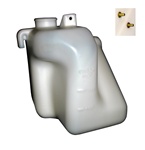Image of 1980 - 1981 Firebird and Trans Am Radiator Coolant Overflow Bottle Tank Jar Assembly