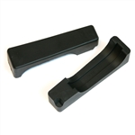 Image of 1970 - 1981 Firebird & Trans Am Upper or Lower Radiator Retainer Rubber Mounting Pad, 2 or 3 Core Radiators, PAIR