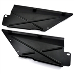 Image of 1967 - 1969 Firebird Radiator Upper Baffle Support Top Cover Filler Panels, Steel OE Style