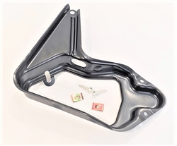 Image of New 1973 - 1975 and Early 1976 Firebird Radiator Coolant Overflow Jar Bracket, Includes Hardware