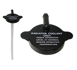 Image of 1973 - 1976 Firebird and Trans Am Radiator Overflow Coolant Cap and Tube